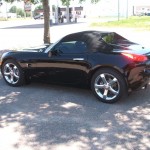 Pontiac Solstice tinted with Llumar 35%.