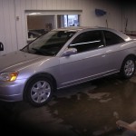 Honda Civic tinted with Llumar 35/20%