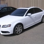 2010 Audi S6 tinted with Llumar 35/20%