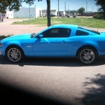 2011 Ford GT Mustang tinted with Optical Technologies 22%